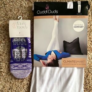 Leggings & yoga socks - Brand New